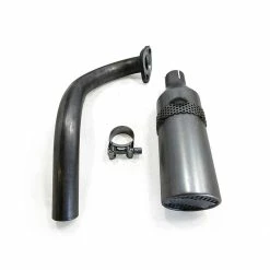 Promo 🎉 OMB Warehouse Underseat Minibike Header With Clamp On Muffler 😀